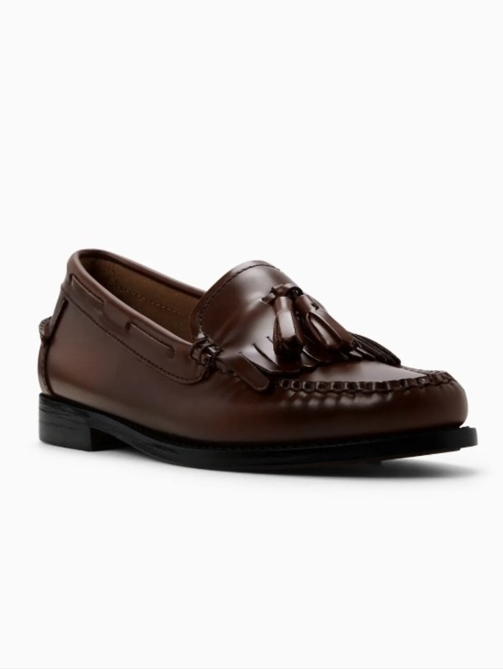 G.H. Bass Weejuns Jackie Wine Tassel Classic loafters. Size 8W